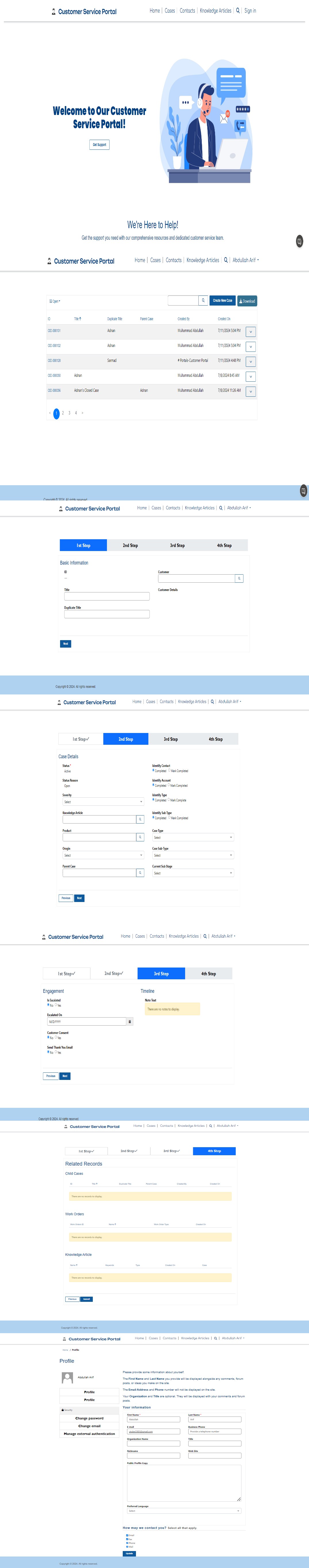 Power Pages App/Web Page